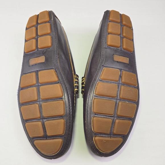 Allen Edmonds Daytona Mens 13B Daytona Gray Leather Driving Penny Loafer 50431 - Picture 12 of 14